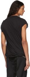 Rick Owens Black Double Dylan T-Shirt