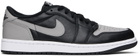 Nike Jordan Black & Gray Air Jordan 1 Low OG Sneakers