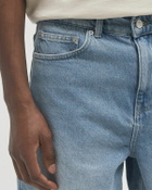 Les Deux Ryder Washed Denim Shorts Blue Mens Casual Short