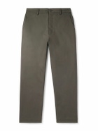 Ghiaia Cashmere - Straight-Leg Cotton Chinos - Green