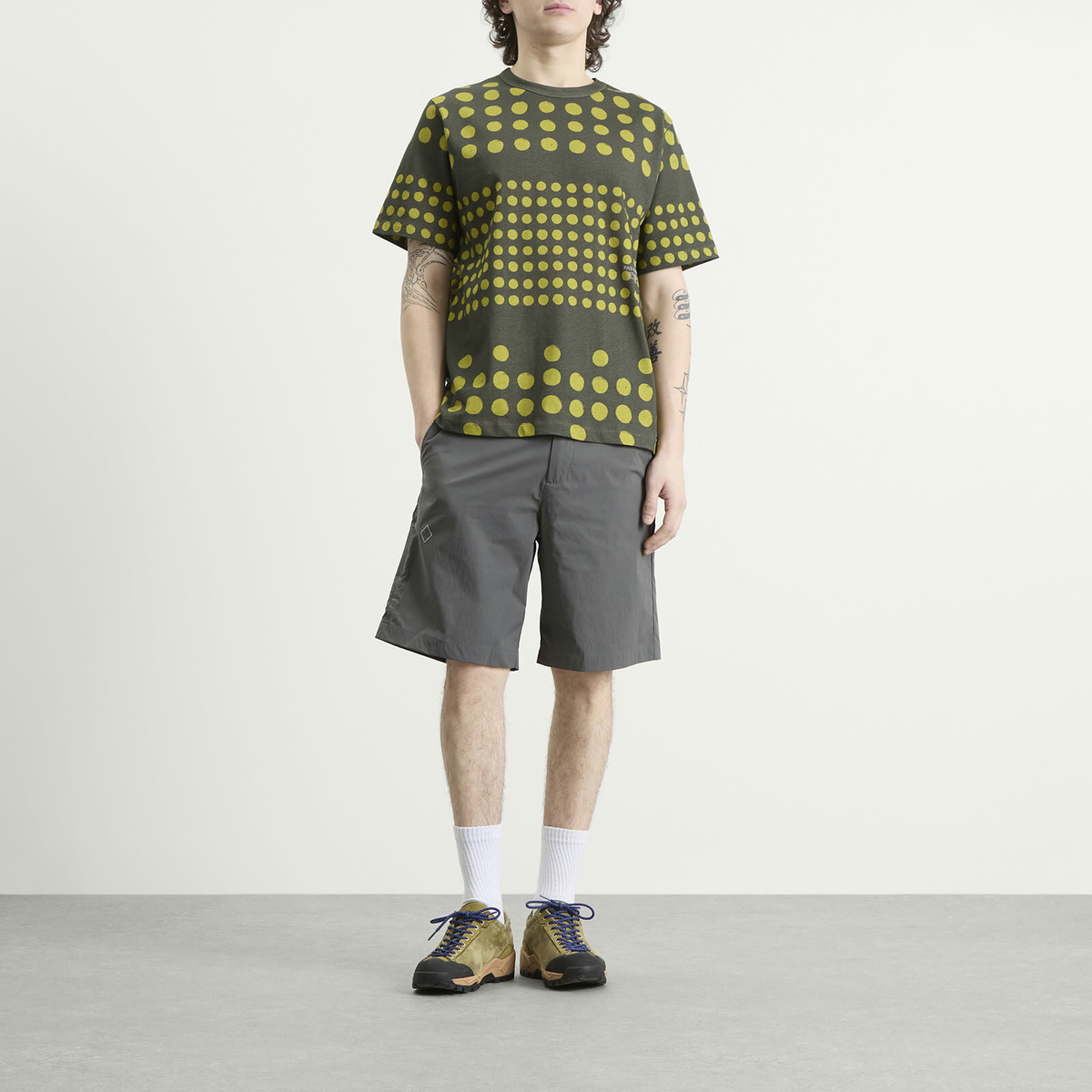 Pas Normal Studios Men's Off-Race Graphic T-Shirt in Mud