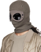 C.P. Company Gray Goggle Balaclava