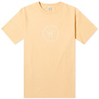 Sporty & Rich Men's SRHWC T-Shirt in Orange Cream/White