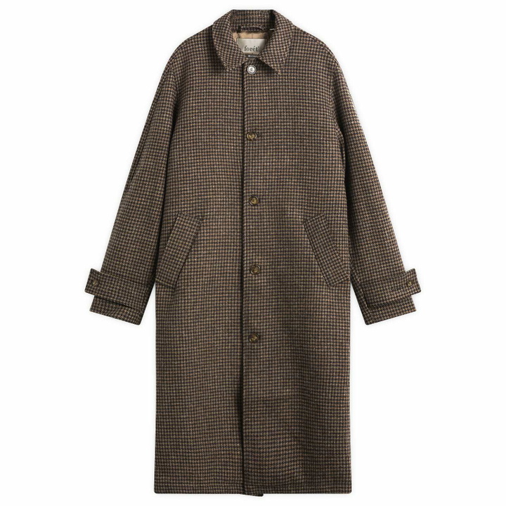 Photo: Foret Men's Pine Wool Coat in Check