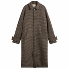 Foret Men's Pine Wool Coat in Check