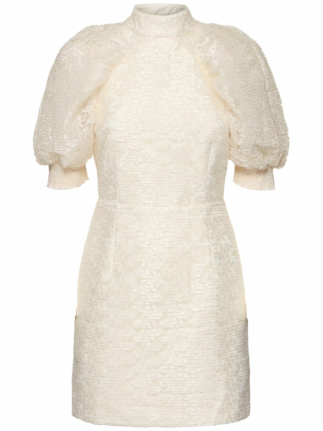 ROTATE Lace Pliss Mini Dress ROTATE Birger Christensen