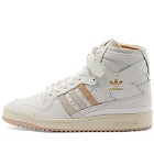 Adidas Men's Forum 84 Hi-Top Sneakers in White/Beige/Alumina