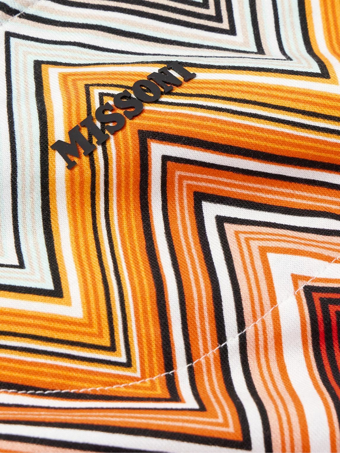 Missoni - Oversized Logo-Appliquéd Printed Cotton-Jersey T-Shirt - White