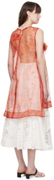 Kika Vargas Red Ernestina Blouse