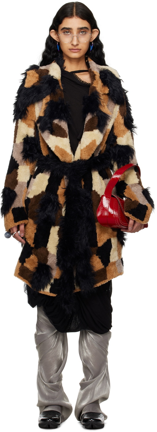 Kiko Kostadinov Multicolor Orpheus Coat