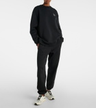 Adidas by Stella McCartney Logo cotton-blend jersey sweatshirt