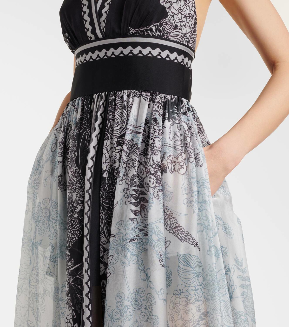 ashlyn paige stevie lace maxi dress ASHLEYlauren 11623 Fully Beaded Fringe Evening Gown