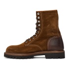 Belstaff Brown Suede Marshall Boots