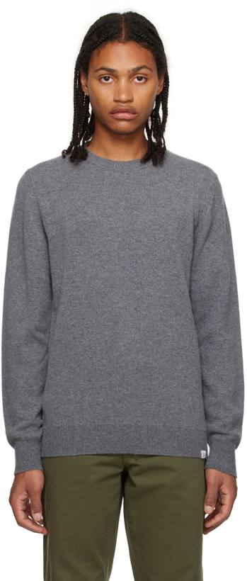 Photo: NORSE PROJECTS Gray Sigfred Sweater