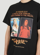 x Carrie Poster T-Shirt in Black