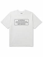 Neighborhood - Logo-Print Cotton-Jersey T-Shirt - White