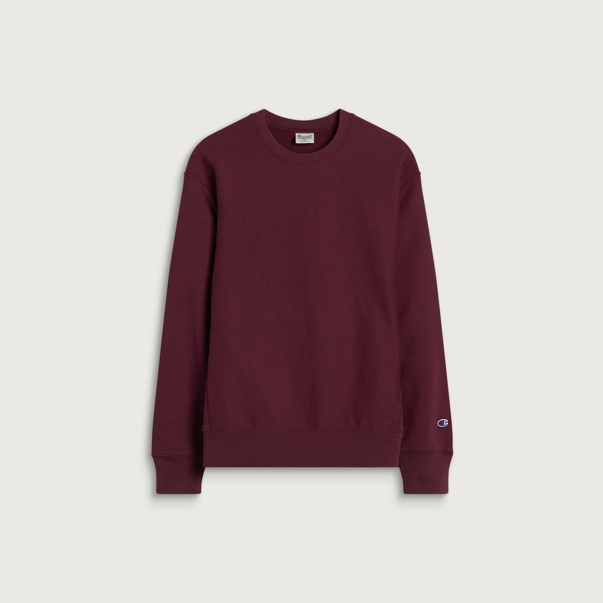 Champion Men's Reverse Weave Relaxed Sweatshirt in Raspberry