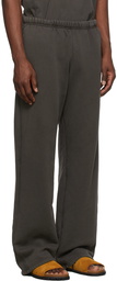 Les Tien Grey Cotton Lounge Pants