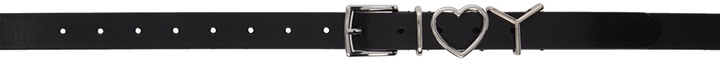Photo: Y/Project Black Y Heart Belt
