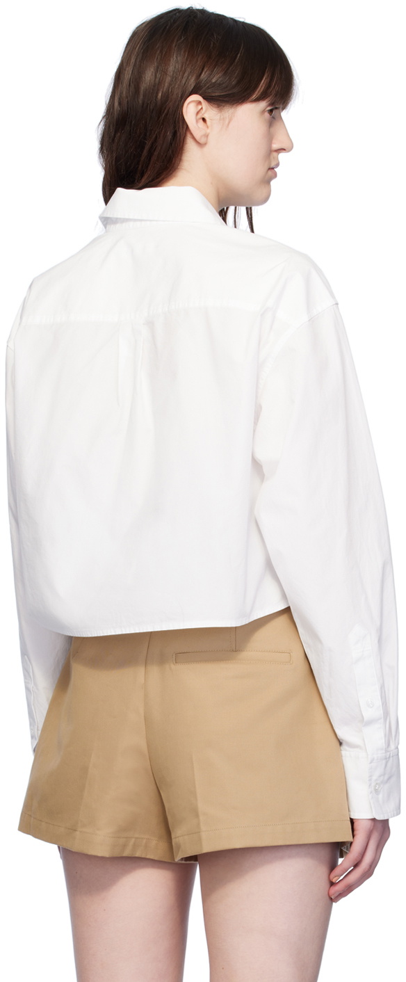 alexanderwang.t White Cropped Shirt