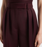Alex Perry High-rise wide-leg pants