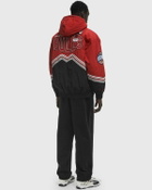 Mitchell & Ness NBA THROW IT BACK RETRO JACKET VINTAGE LOGO CHICAGO BULLS Black Mens College Jackets/Team Jacket