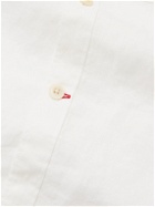 Oliver Spencer - Corrigan Bib-Front Linen Shirt - White