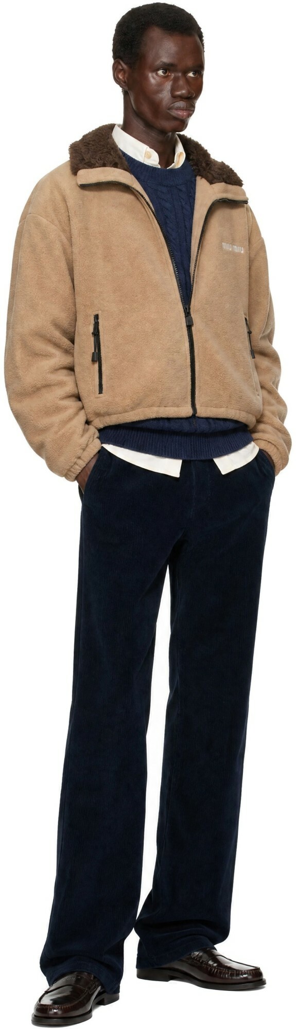 A.P.C. Navy Fairfax Trousers