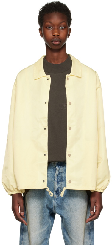 Photo: Fear of God ESSENTIALS Yellow '1977' Jacket
