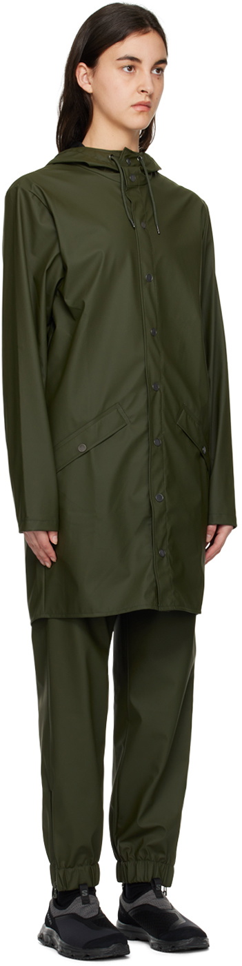RAINS Khaki Long Coat