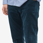 Beams Plus Men's 5 Pocket Corduroy Pant in Deep Blue