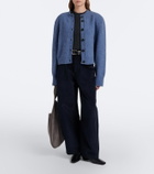 Róhe Berber cotton corduroy barrel-leg pants