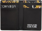 Versace Jeans Couture Black Regalia Baroque Card Holder