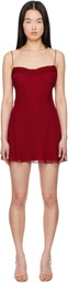 Mirror Palais Red Belladonna Minidress