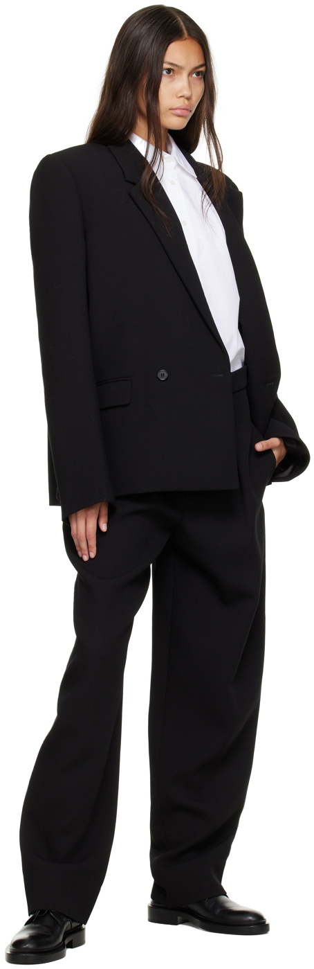 Curvy Hailey Strass Blazer - Black