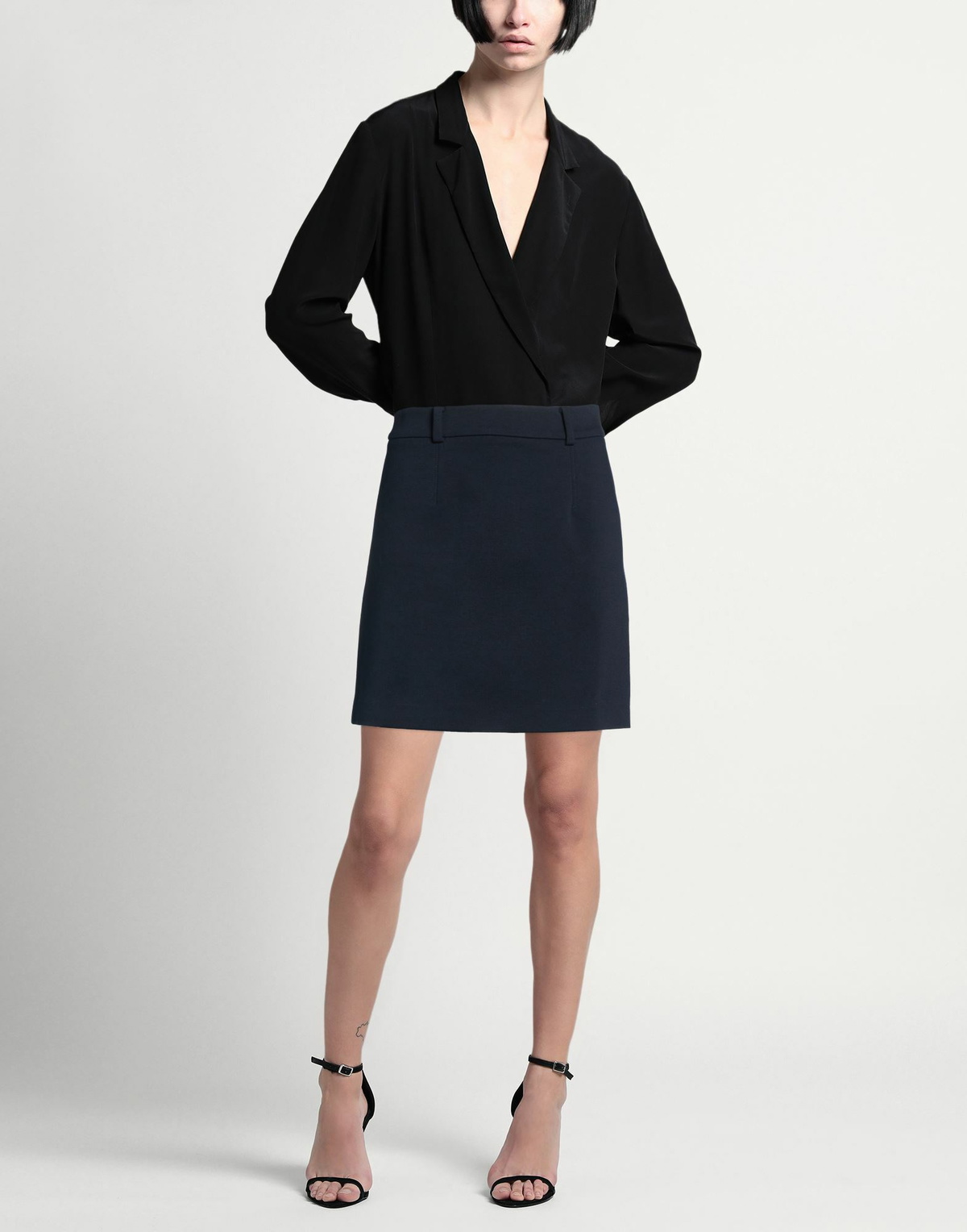 Gant Womens Mini skirt Midnight in Blue