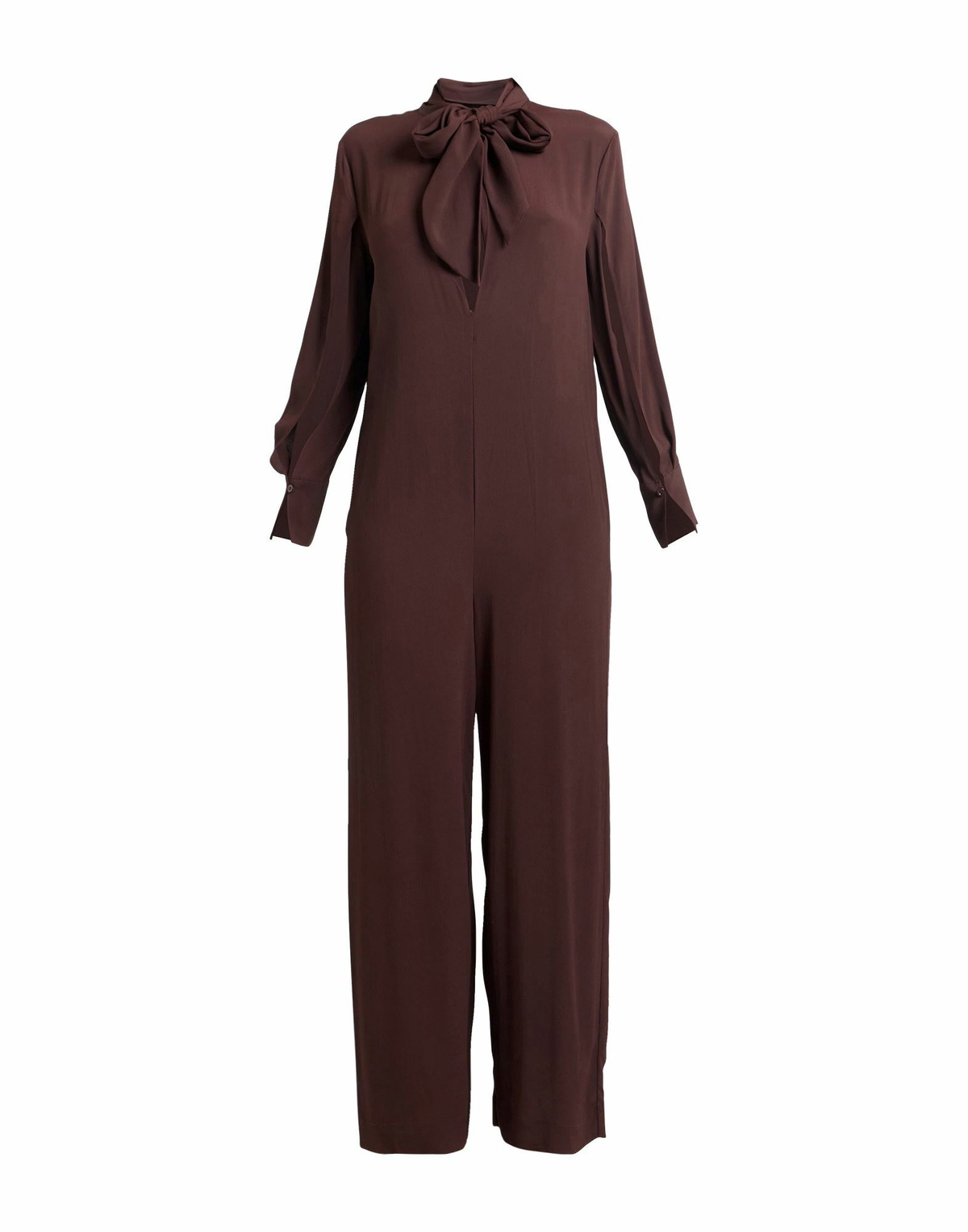 Semicouture Womens Jumpsuit in Dark brown