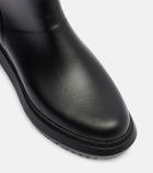 Sacai Logo ankle boots