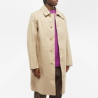 Mackintosh Men's Oxford Coat in Fawn