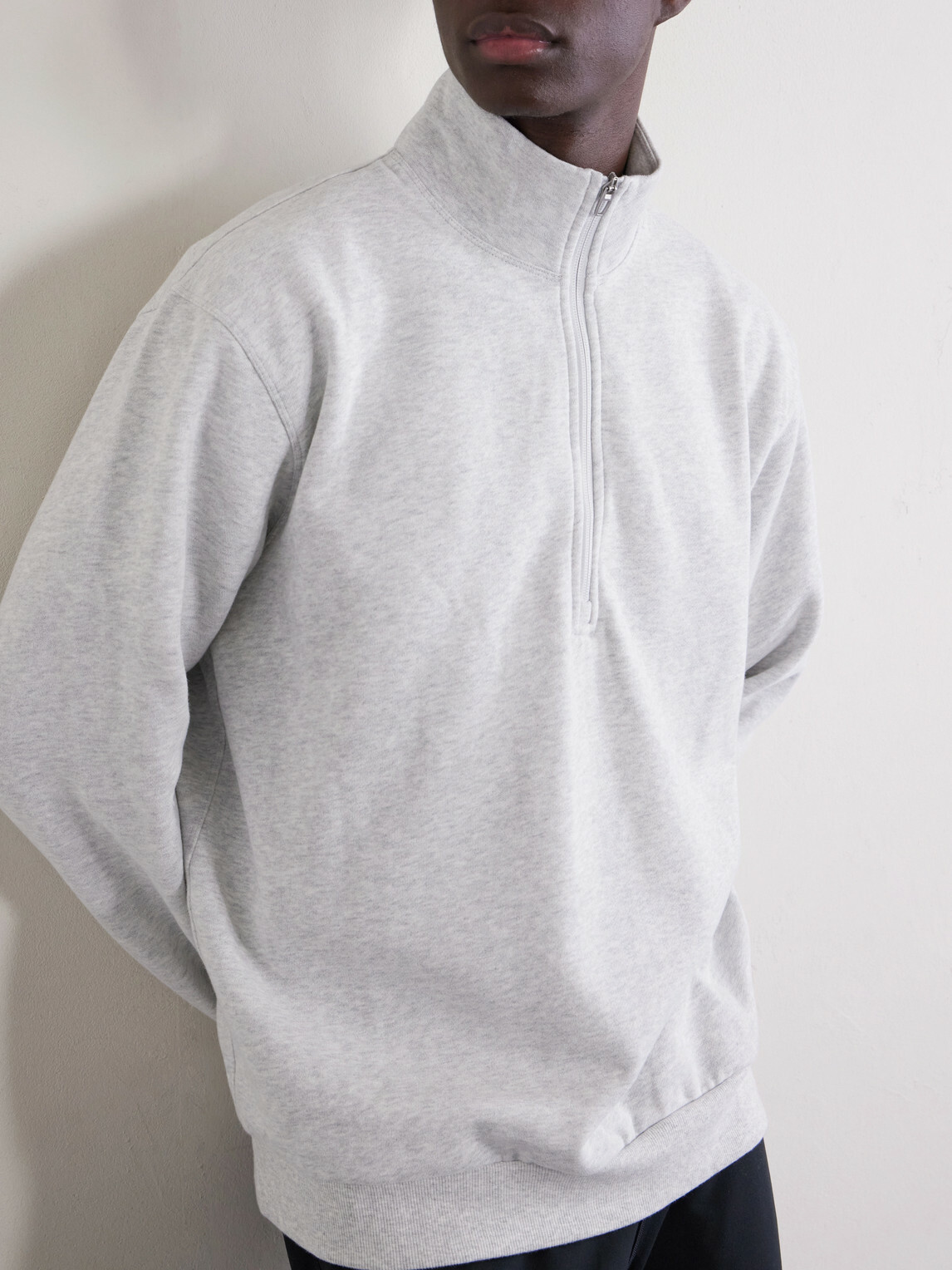Lululemon - Steady State Cotton-Blend Jersey Half-Zip Sweatshirt - Gray