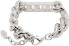 Off-White Silver 'Off' Chain Bracelet