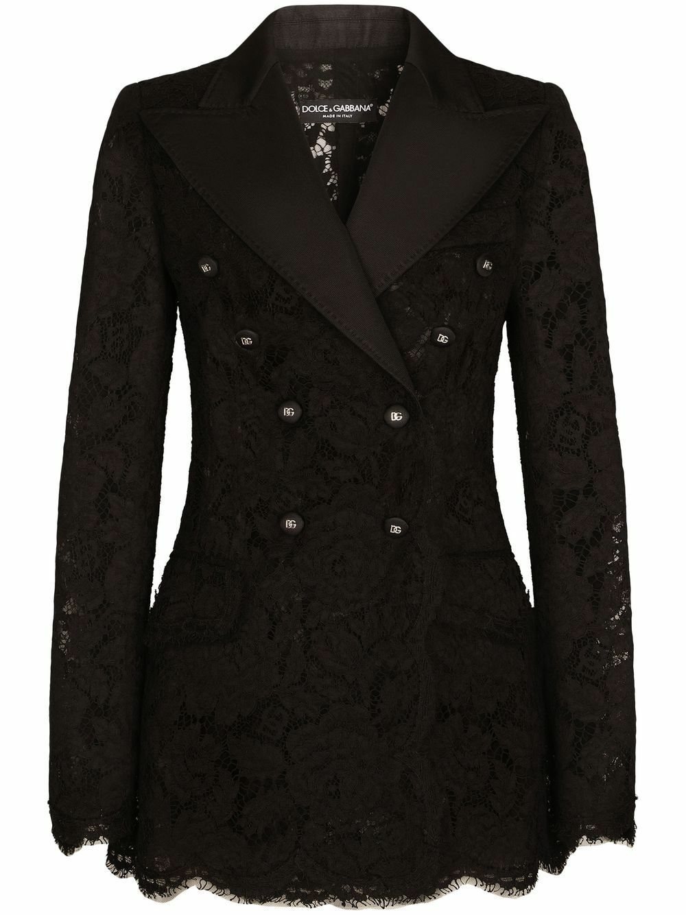 Dolce & Gabbana Green Cashmere Jacket Blazer Jacket
