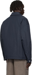Kenzo Navy Kenzo Paris 'Kenzo Paris Chainstitch' Coach Jacket