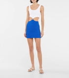 Hunza G Pretty Woman cutout minidress