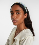 Etro Pegaso floral silk headband