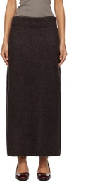 Lauren Manoogian Brown Loft Pencil Midi Skirt