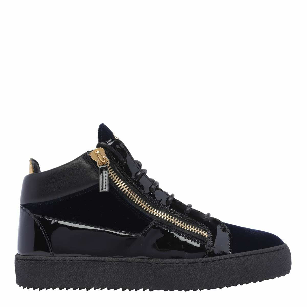 Giuseppe Zanotti Double Zip Low Sneaker Silver & White Giuseppe Zanotti Double Zip Low Sneaker Silver & White