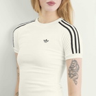 Adidas Women's Terry Towel T-Shirt in Off White
