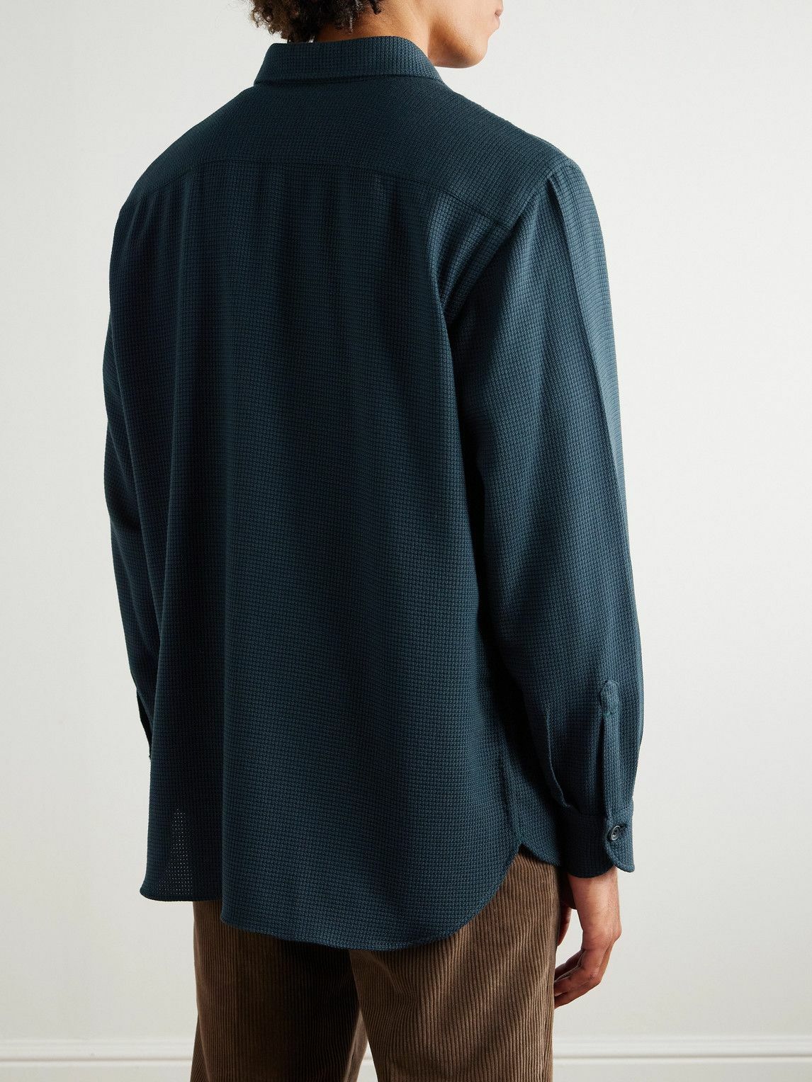 Rubinacci - Blanket Wool Shirt - Blue