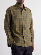 Margaret Howell - The Basic Checked Cotton-Poplin Shirt - Green
